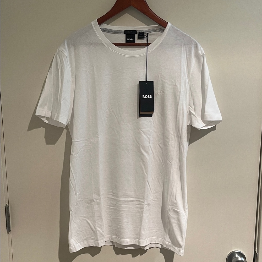BOSS Classic White Short Sleeve Tee